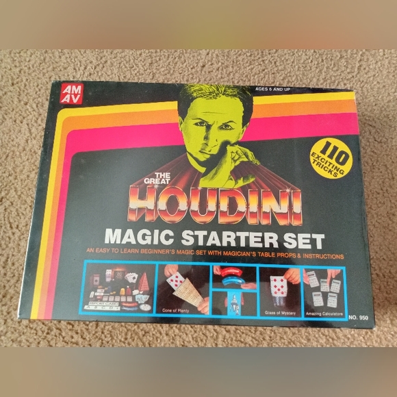 The Great Houdini 1987 Magic Starter Set by AMAV - Picture 2 of 6
